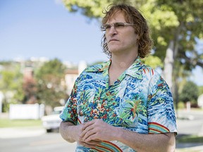 Joaquin Phoenix in Don't Worry, He Won't Get Far on Foot.