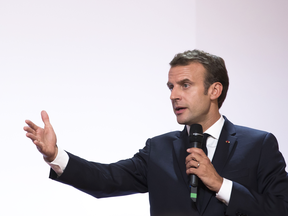 French President Emmanuel Macron, who presents well and moves about the international stage with ease, has been tinged in recent days by a series of videos depicting his bodyguard’s brutal manhandling of May Day protesters.