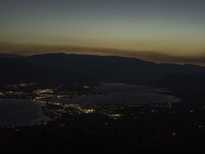 Officials in British Columbia’s southern Interior say the warm temperatures and gusty winds in the forecast could spell the end of two days of relief from wildfires raging in the area.