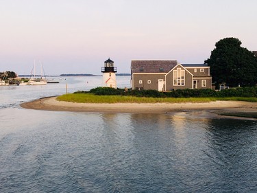 Hyannis, Cape Cod is a beautiful area to watch the sun set.