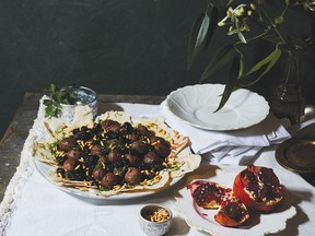 Meatballs in Sour Cherry Sauce