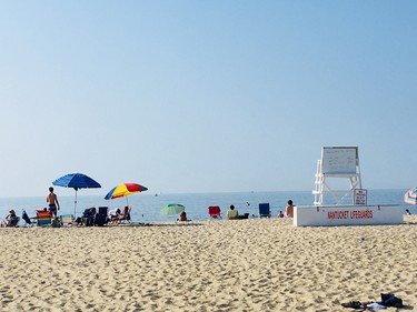 Lazy days on Jetties Beach, Nantucket...