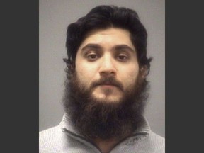FILE - This undated file photo shows Basit Javed Sheikh. Sheikh, 29, of Cary, N.C. On Tuesday, July 31, 2018, lawyers say the mentally ill North Carolina man who was forcibly medicated so he could be prosecuted on charges he tried to join terrorist groups fighting in Syria, could reach a plea deal or go to trial in about a month.