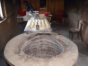 This undated photo shows a farmhouse bakery in the countryside east of Tbilisi, the Republic of Georgia's capital. In addition to ancient winemaking traditions, this beautiful and affordable country has many attractions for both budget and sophisticated travelers including 1,000-year-old churches, wild mountains offering winter and summer splendor and even coastal resorts on the Black Sea.