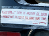 This infamous bumper sticker of the 80’s recession has become timely again in Alberta.