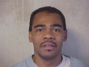 In this photo provided by the Oklahoma Department of Corrections, Patrick Dwyane Murphy is pictured in a photo in McAlester, Okla., dated July 8, 2004. Murphy, a 49-year-old member of the Muscogee (Creek) Nation on death row, had his conviction and death sentence tossed by a federal appeals court.(Oklahoma Department of Corrections via AP)