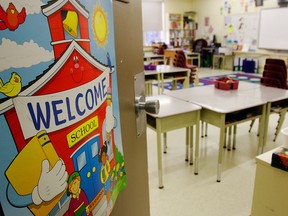 The Ontario Ministry of Education has a $15-billion backlog in school repairs.