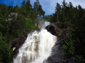 Shannon Falls Provincial Park.