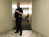 Police guard a seventh-floor apartment at Thorncliffe Park in Toronto, awaiting the arrival of a search warrant in connection with Sunday’s mass shooting on Danforth Avenue.