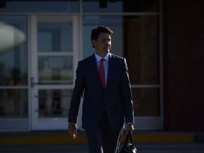 Prime Minister Justin Trudeau departs Ottawa for Riga, Latvia, on Monday, July 9, 2018.