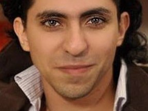 Saudi Arabian blogger Raif Badawi