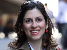 This undated photo made available by the Free Nazanin Campaign, shows Nazanin Zaghari-Ratcliffe.