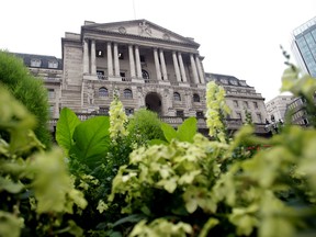 The Bank of England is seen in London, U.K., on Thursday, July 21, 2011. BaFin and the Bank of England are now effectively aligned on the same side against Brussels, a sign that Germany is starting to impose its views as the Brexit deadline looms.