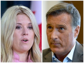 Michelle Rempel and Maxime Bernier