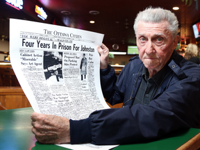 Boyne Johnston, now in his 80s, is an old-time bank robber who pulled off a job in 1958 that became legend in Ottawa, when he walked out of the Imperial Bank of Canada with $260,000.