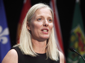 Environment Minister Catherine McKenna