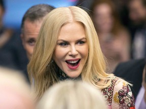 Nicole Kidman arrives on the red carpet for the premiere of the film "The Killing of a Sacred Deer" during the 2017 Toronto International Film Festiva,l in Toronto on Saturday, September 9, 2017. A crime thriller starring Nicole Kidman and Regina native Tatiana Maslany will compete for a $25,000 jury prize at this year's Toronto International Film Festival.