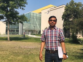 Khan Rubayet Rahaman, who specializes in urban and geomatics engineering at the University of Calgary's Schulich School of Engineering is seen in this undated handout photo. A University of Calgary study suggests that while temperatures are on the rise in Alberta it's the City of Calgary along with Banff and Jasper National Parks that are really feeling the heat.