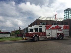 The Kitchener fire department in a social media photo.