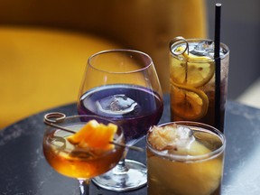Thompson Hotel's cocktails of TIFF film-themed drinks for 2018.