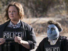 This image released by STX Entertainment shows Melissa McCarthy in a scene from "The Happytime Murders."