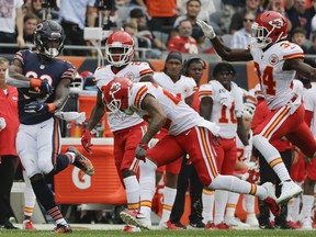 Chicago Bears' Javon Wims catches a pass during the first half of a preseason NFL football game against the Kansas City Chiefs Saturday, Aug. 25, 2018, in Chicago.