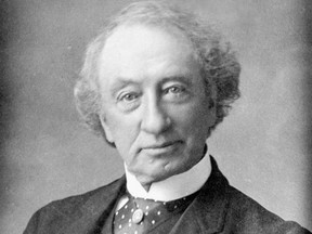 Sir John A. Macdonald pictured in old age, when he implemented all the most damaging policies against Canadian Indigenous.