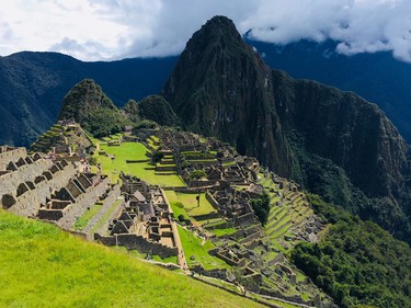 Machu Picchu is believed to have been built around 1450 A.D.