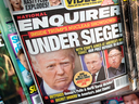 The National Enquirer endorsed Trump for president in 2016, the first time it had ever officially backed a candidate. Trump’s coverage was so favorable that the New Yorker magazine said the Enquirer embraced him “with sycophantic fervor.”