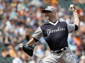 New York Yankees starter J.A. Happ pitches against the Baltimore Orioles on Aug. 25.