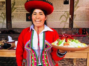 Parwa Community Restaurant in the Sacred Valley serves up local fare.