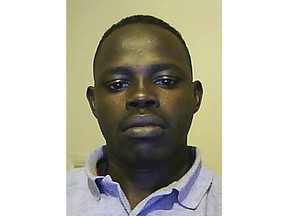 This is an undated image of Salih Khater taken from his Facebook page. Khater, a 29-year-old British citizen of Sudanese origin, was arrested at the scene of the Tuesday Aug. 14, 2018 car crash outside the Houses of Parliament on suspicion of "the commission, preparation and instigation of acts of terrorism," police said. Khater, a British citizen originally from Sudan, was arrested Tuesday after striking cyclists, then plowing his car into a security barrier.