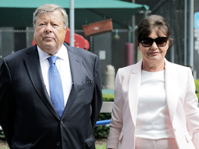 Viktor and Amalija Knavs, First lady Melania Trump's parents, were sworn in as U.S. citizens on Aug. 9, 2018.