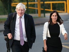 Former Foreign Secretary Boris Johnson and wife Marina Wheeler confirm they have separated.