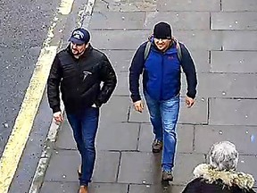 British prosecutors said Wednesday they have obtained a European arrest warrant for two Russians blamed for a nerve agent attack on a former spy in the city of Salisbury.