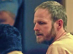 In this Aug. 17, 2017 photo Eagle River resident Justin Schneider appears in Anchorage district court. The Alaska Department of Law stood by a judge's sentence that calls for no jail time for Schneider who authorities say offered a woman a ride and choked her until she was unconscious. Schneider, 34, pleaded guilty to one count of felony assault in the case. A kidnapping charge was dropped as part of the plea deal.