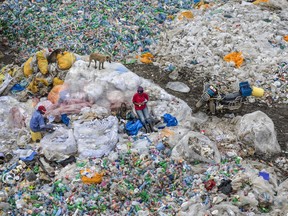 Dandora Landfill #3, Plastics Recycling, Nairobi, Kenya 2016.