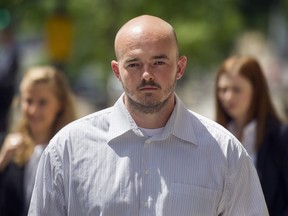 In this June 11, 2014, file photo, former Blackwater Worldwide guard Nicholas Slatten leaves federal court in Washington.