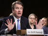 Supreme Court nominee Judge Brett Kavanaugh at his confirmation hearing on Capitol Hill Sept. 5, 2018. He has since been accused of past sexual assault by at least two women.