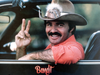 Burt Reynolds in Smokey and the Bandit.