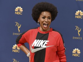 Jenifer Lewis arrives at the 70th Primetime Emmy Awards on Monday, Sept. 17, 2018, at the Microsoft Theater in Los Angeles.