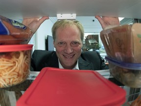 In this Dec. 6, 2016 file photo, Brian Wansink poses for a photo in a food lab at Cornell University in Ithaca, N.Y.