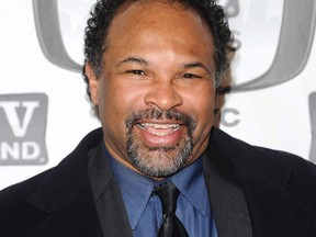 Geoffrey Owens arrives at the 2011 TV Land Awards on Sunday, April 10, 2011, in New York. Canadian actors say taking a second job is more common than people may think after a photo showing "The Cosby Show" actor Geoffrey Owens ringing in groceries at a Trader Joe's in New Jersey went viral over the past few days.