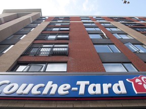 A Couche Tard convenience store is shown in Montreal on October 5, 2012. Alimentation Couche-Tard Inc. says it is too early to tell what long-term impact switching to the PC Optimum program will have on customers. Executives from the Quebec-based retailer say they are optimistic about the program, which it launched in mid-August after it severed ties with the Aeroplan program at the end of May.