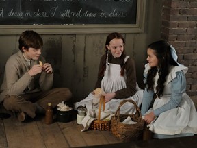 As "Anne with an E"'s plucky protagonist embarks on more Prince Edward Island adventures in season 2, some new faces enter the picture, adding a sense of inclusivity and diversity to her world of wonder. Cory Gruter-Andrew, left, is seen in an undated handout photo as the character Cole in ‚ÄúAnne with an E‚Äù alongside Amybeth McNulty as Anne and Dalila Bela as Diana.