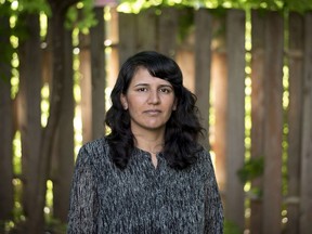 Anita Khanna, National Coordinator of Campaign 2000: End Child and Family Poverty in Canada, is shown in Ottawa on Tuesday, Sept. 12, 2017. A new report out today is calling on government to reverse a policy that prevents non-permanent resident families living in Canada, including irregular migrants, from receiving the Canada Child Benefit.