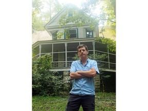 James Hrynyshyn, formerly from Dryden, Ont. poses for a photo outside of his home in Saluda, North Carolina in this undated handout photo. Former northern Ontario resident James Hrynyshyn, who now lives near the western edge of North Carolina, said he and his family are preparing for Florence's arrival by drawing up emergency lists and charging all battery-operated devices.