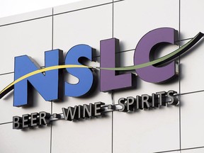 The logo of the Nova Scotia Liquor Commission is seen in Halifax on September 4, 2013. Nova Scotia will soon cease to be the only province in Canada to require plebiscites to change laws in communities where alcohol sales are restricted.The province's Liberal government is introducing legislation to bring about the change for the so-called "dry" communities by Jan. 1 next year.