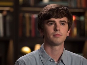 Freddie Highmore, who plays Dr. Shaun Murphy, is shown in a scene from ‚ÄúThe Good Doctor‚Äù in this undated handout photo. The hero of "The Good Doctor," a young surgeon with autism and savant syndrome, represents the show's title in more ways than one. Dr. Shaun Murphy is exceptionally skilled at curing patients, but he's also morally good, able to see the light in others even if he can't always connect.THE CANADIAN PRESS/HO, SONY PICTURES TELEVISION *MANDATORY CREDIT*