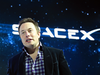 Elon Musk speaks at a SpaceX event in 2014, when he was still likely to be described as a genius.